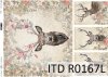 papier decoupage głowy, poroża jelenia*paper decoupage head, antlers deer*cabezas, cuernos de venado*головы, оленьи рога*Köpfe, Hirschgeweihe